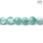 6mm Russian Green Angelite Plain Round Beads 15.5 inch 66 pieces AA - Beadsofcambay.com