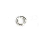 6mm Sterling Silver Open Plain Jump Ring Set of 25 pieces 16 gauge wire - Beadsofcambay.com