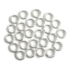 6mm Sterling Silver Open Plain Jump Ring Set of 25 pieces 16 gauge wire - Beadsofcambay.com