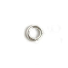 6mm Sterling Silver Soldered Plain Jump Ring Set of 25 pieces 16 gauge wire - Beadsofcambay.com