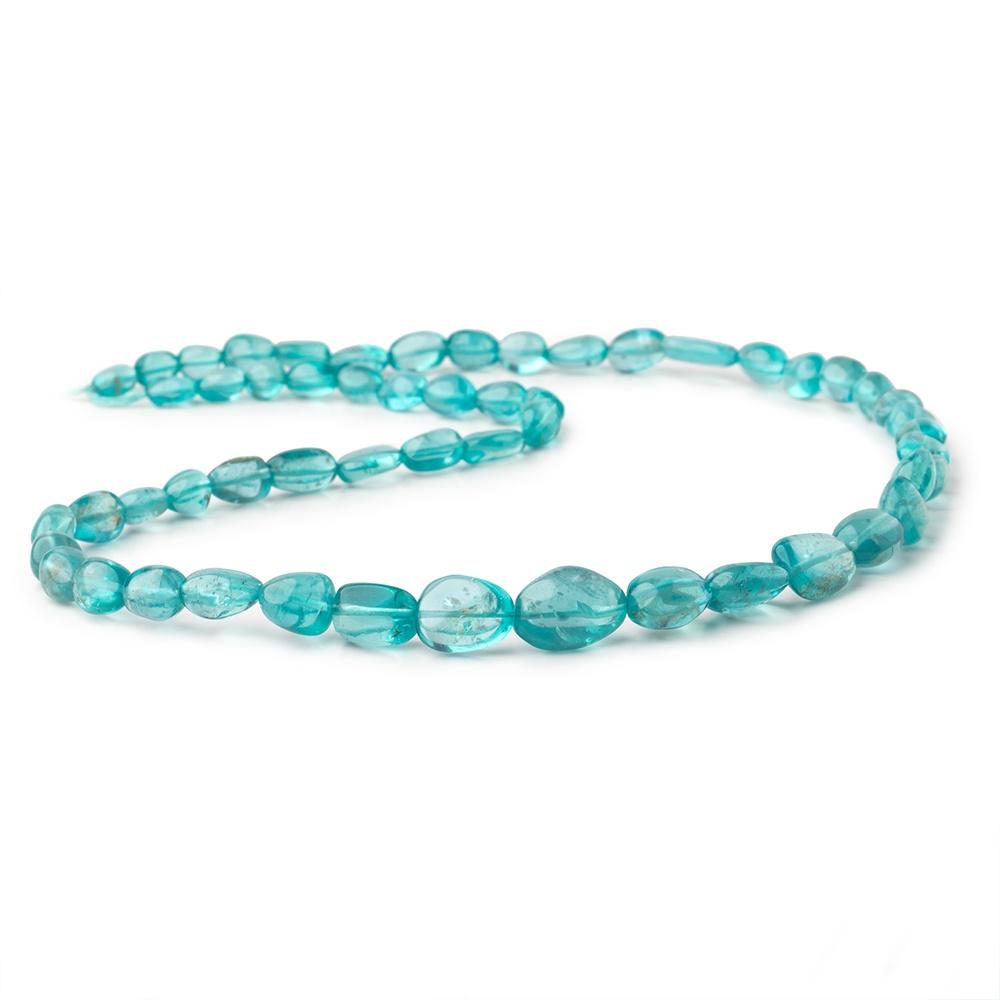6x4-10x9mm Apatite Plain Nugget Beads 16 inch 48 pieces AA - Beadsofcambay.com