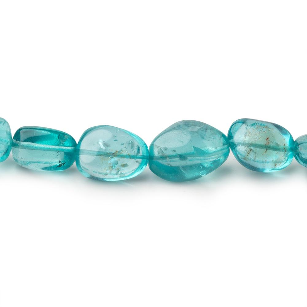 6x4-10x9mm Apatite Plain Nugget Beads 16 inch 48 pieces AA - Beadsofcambay.com
