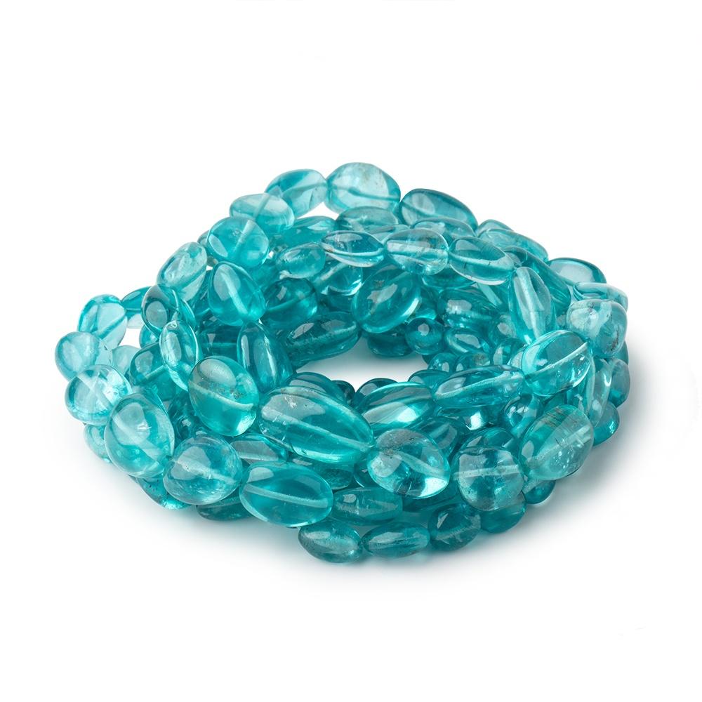 6x4-10x9mm Apatite Plain Nugget Beads 16 inch 48 pieces AA - Beadsofcambay.com