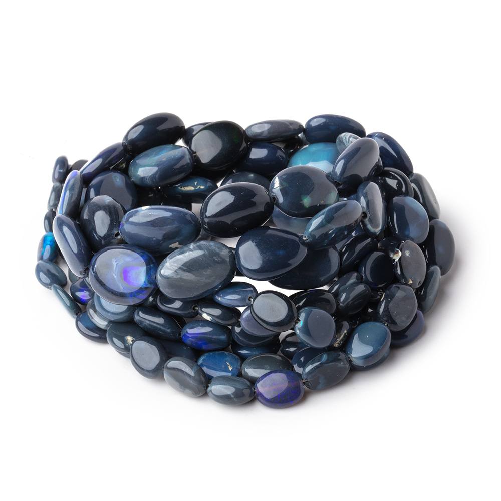 6x4-13x10mm Australian Opal Plain Nugget Beads 18 inch 48 pieces AA - Beadsofcambay.com