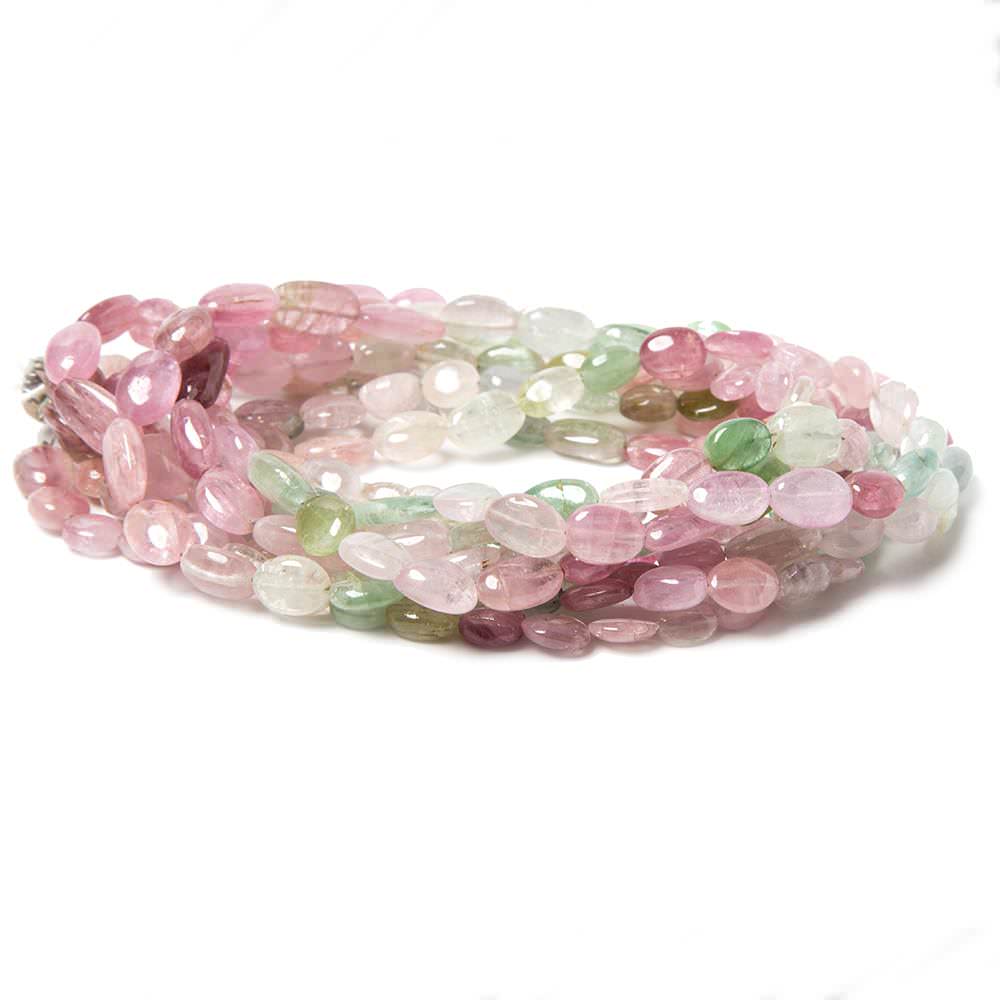 6x4-13x5mm Afghani Tourmaline plain nugget beads 17 inch 55 pieces - Beadsofcambay.com