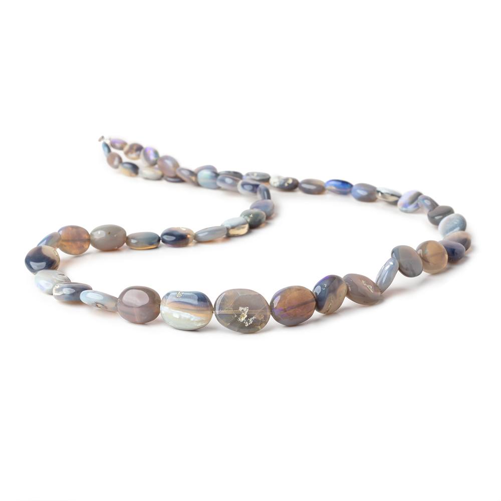 6x4-14x10mm Australian Opal Plain Nuggets 18 inch 50 Beads - Beadsofcambay.com