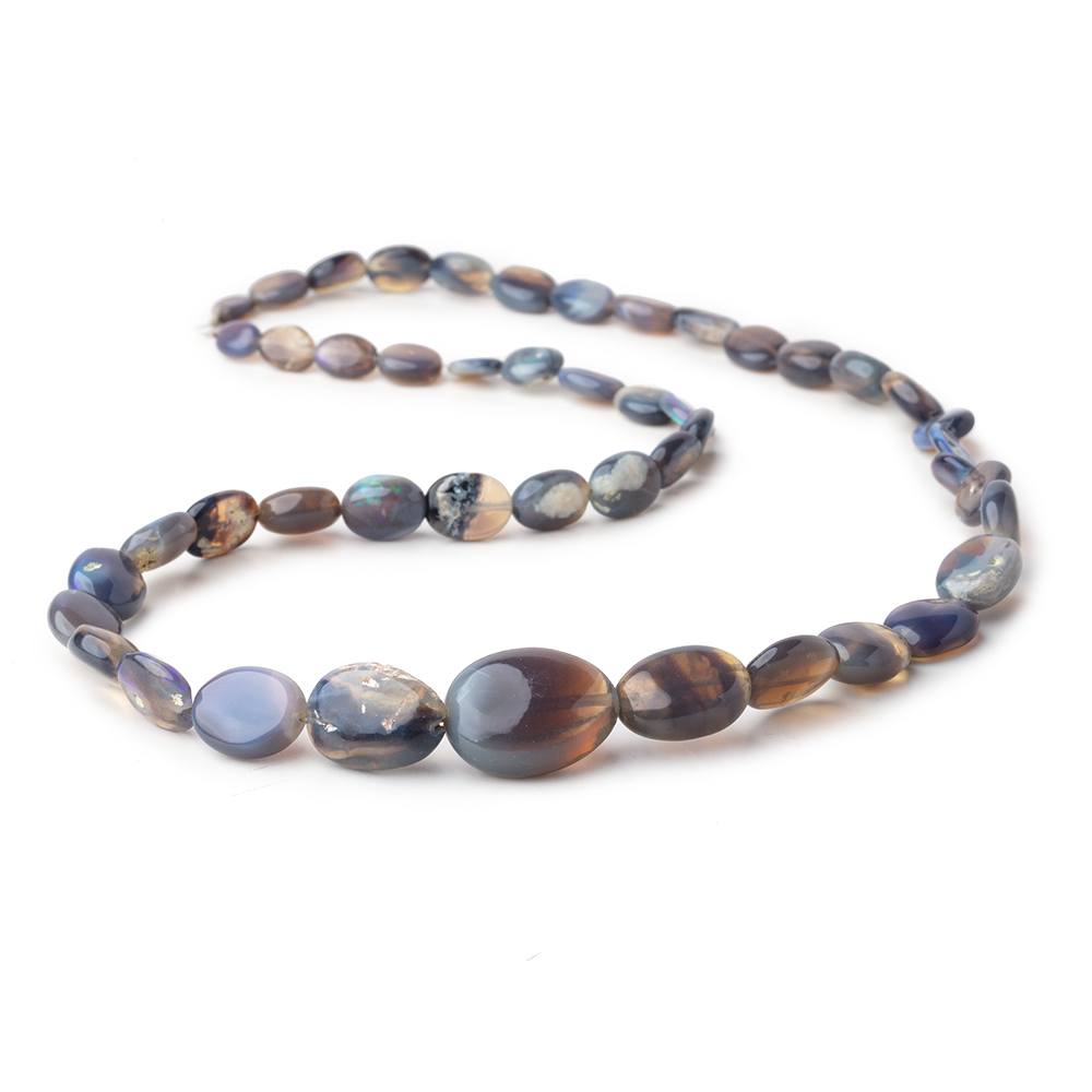 6x4-17x14mm Australian Opal Plain Nugget Beads 16 inch 46 pieces - Beadsofcambay.com