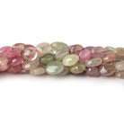 6x4-8x6mm Multi Color Umba Sapphire faceted oval beads 18 inch 72 pieces AA - Beadsofcambay.com