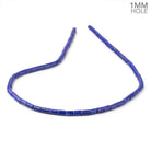 6x4mm Lapis Lazuli Plain Tube Beads 16 inch 65 pieces AA - Beadsofcambay.com
