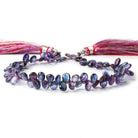 6x4mm Mystic Kyanite Faceted Pear Beads 8 inch 80 pieces - Beadsofcambay.com