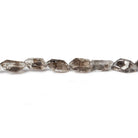 6x4x3mm Double Terminated Quartz Beads Natural Crystals 16 inch 64 pieces - Beadsofcambay.com
