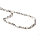 6x4x3mm Double Terminated Quartz Beads Natural Crystals 16 inch 64 pieces - Beadsofcambay.com