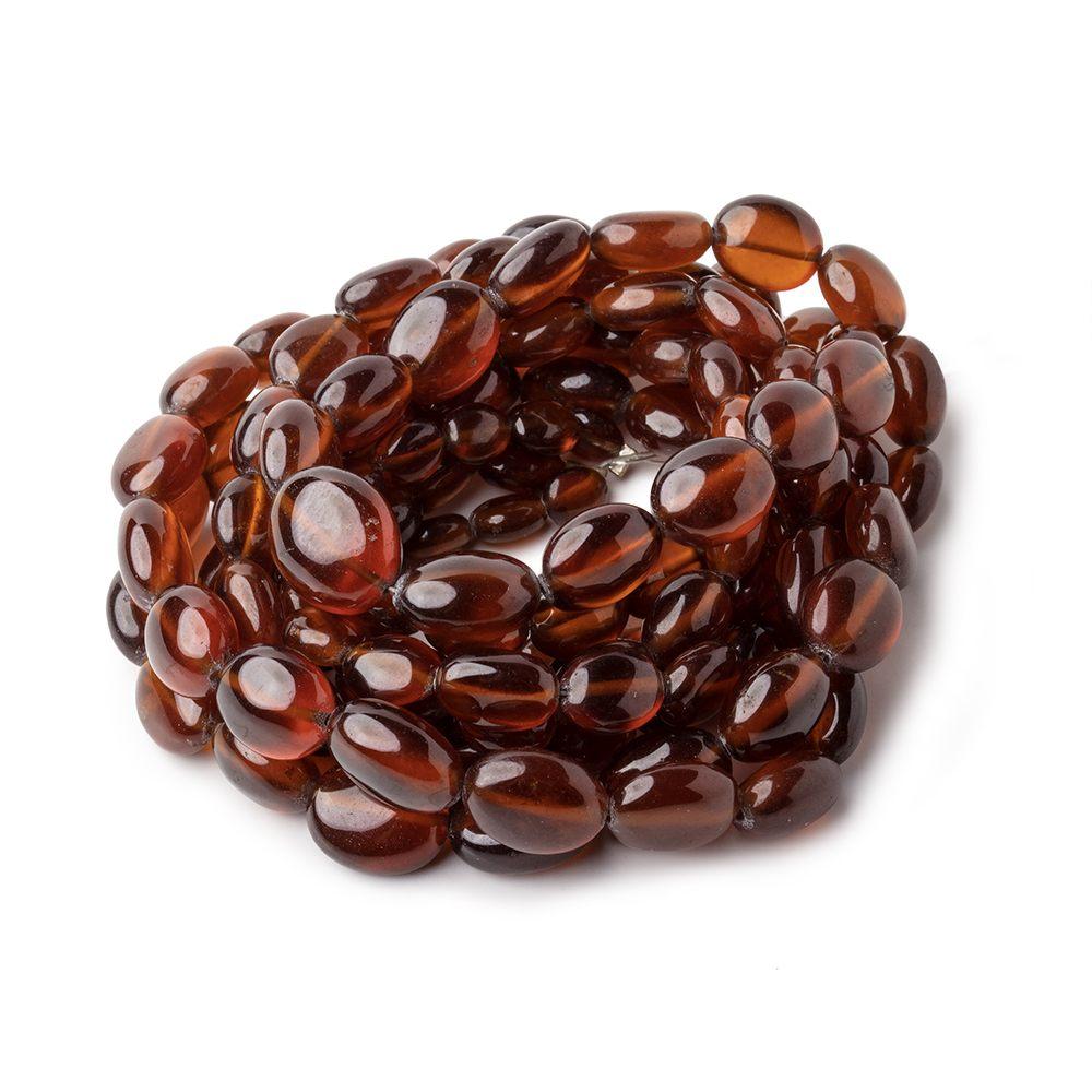 6x5-12x9mm Hessonite Garnet Plain Nuggets 15.5 inch 42 beads A - Beadsofcambay.com
