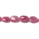 6x5-13x9mm Burmese Ruby plain nugget beads 19 inch 59 pieces - Beadsofcambay.com