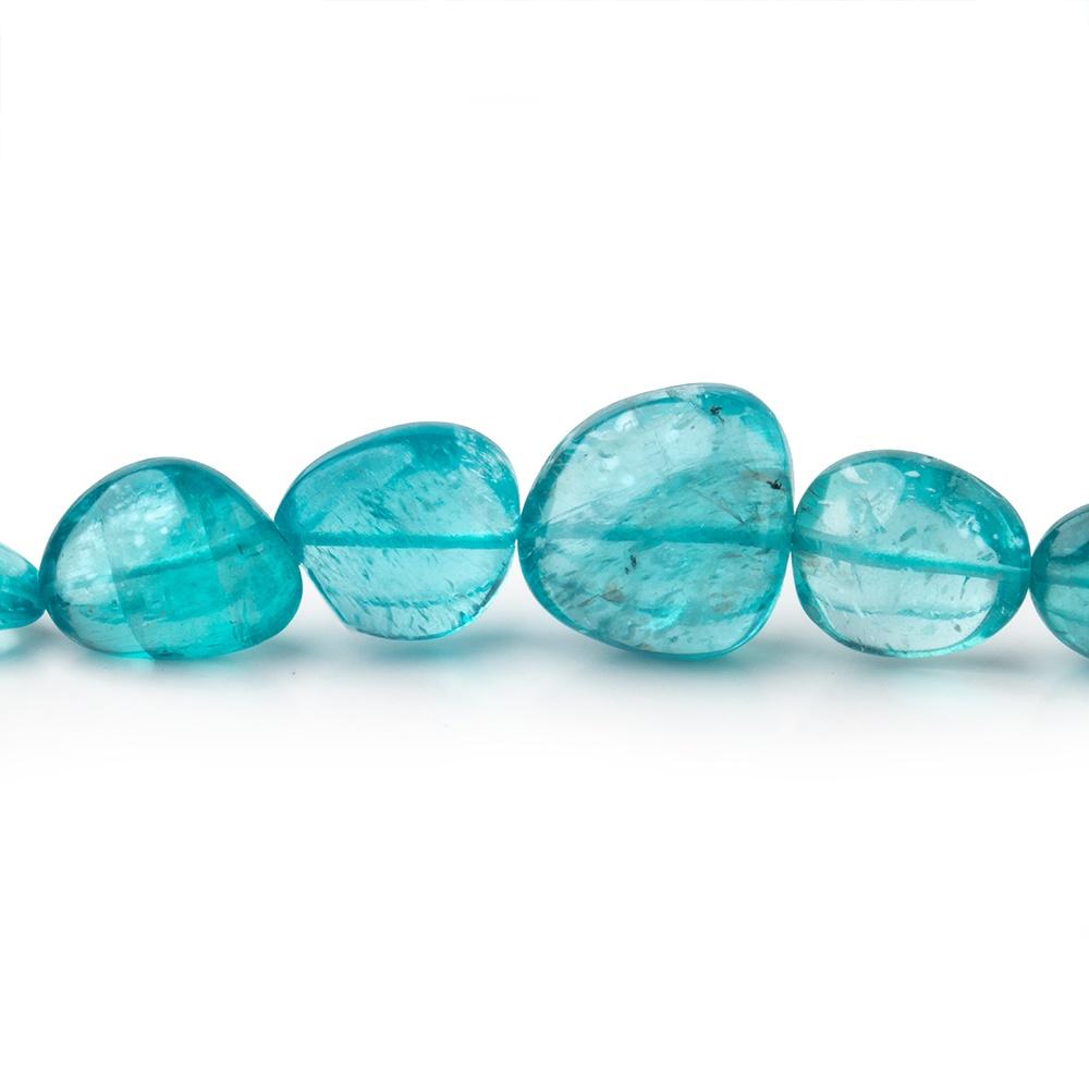 6x5-14x11mm Apatite Plain Nugget Beads 16 inch 40 pieces AA - Beadsofcambay.com
