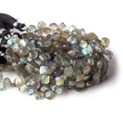6x6-7x7mm Labradorite faceted pillow beads 7.25 inch 46 pieces AA - Beadsofcambay.com