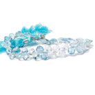 6x6-7x7mm Multi Beryl Faceted Pillow Beads 7.5 inch 49 pieces - Beadsofcambay.com