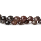 6x6-7x7mm Platinum Grey & Plum Scapolite Candy Kiss beads 9 inch 55 pieces A - Beadsofcambay.com