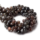 6x6-7x7mm Platinum Grey & Plum Scapolite Candy Kiss beads 9 inch 55 pieces A - Beadsofcambay.com