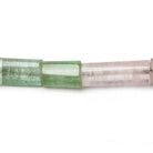 6x7-23x4mm Multi Color Tourmaline plain tube beads 16 inch 34 pieces A Grade - Beadsofcambay.com