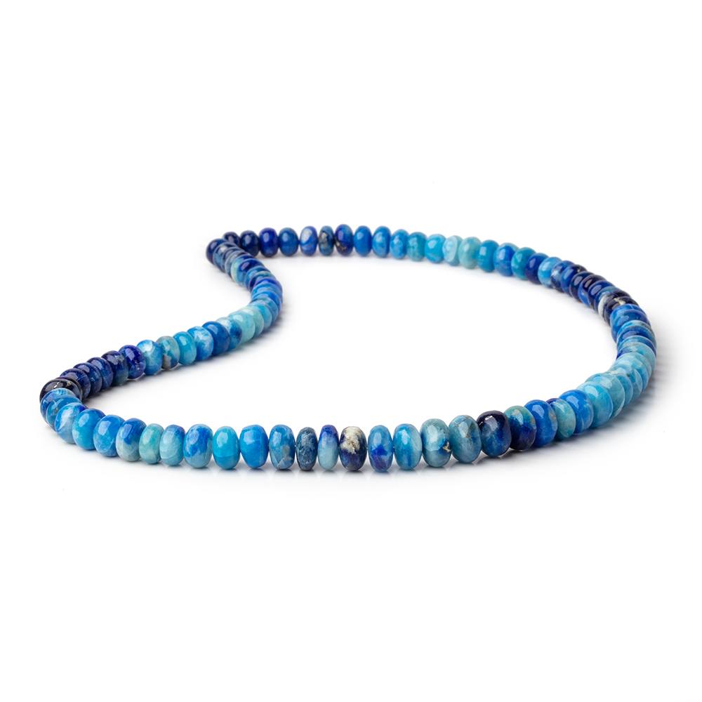 7-10mm Afghanite Plain Rondelle Beads 18 inch 91 pieces AAA - Beadsofcambay.com