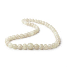 7-13.5mm Libyan Desert Glass Plain Rounds & Rondelles 18 inch 51 Beads AAA - Beadsofcambay.com