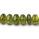 7-8.5mm Idocrase Plain Rondelle Beads 18 inch 96 pieces AA - Beadsofcambay.com
