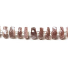 7-9mm Chocolate Moonstone faceted heshi beads 16 inch 99 pieces - Beadsofcambay.com