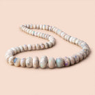 7.5-18mm Australian Opal Plain Rondelle Beads 18 inch 70 pieces AA - Beadsofcambay.com