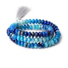 7.5-8mm Afghanite Plain Rondelle Beads 18 inch 98 pieces AAA - Beadsofcambay.com