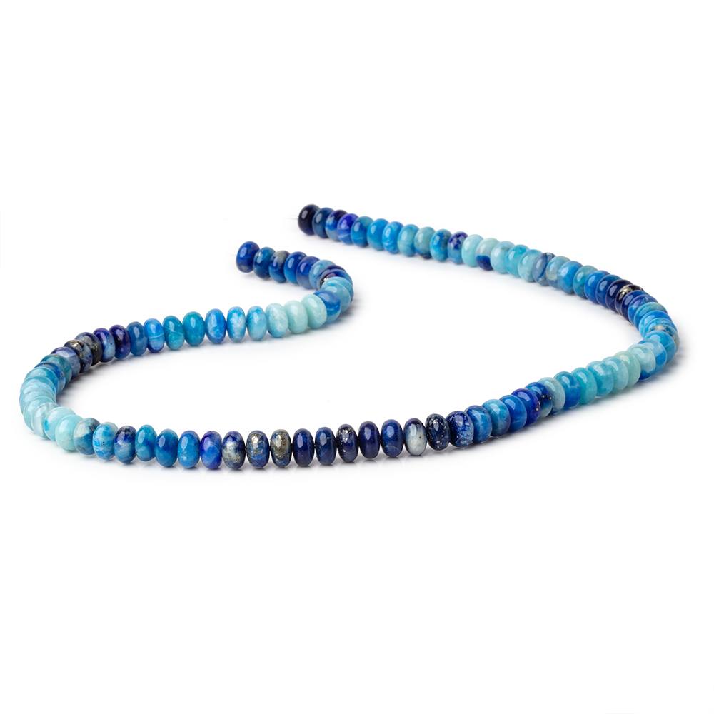 7.5-8mm Afghanite Plain Rondelles 18 inch 98 Beads AAA - Beadsofcambay.com