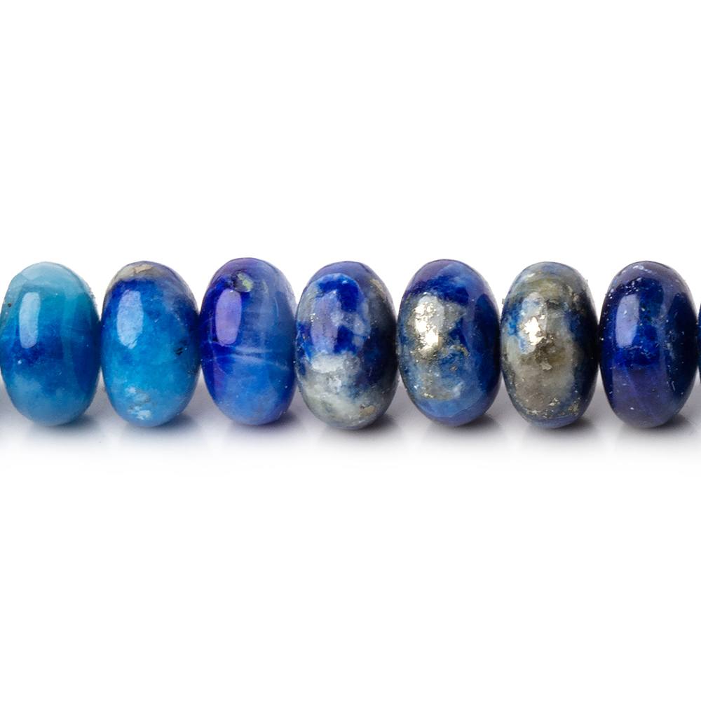 7.5-8mm Afghanite Plain Rondelles 18 inch 98 Beads AAA - Beadsofcambay.com