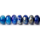 7.5-8mm Afghanite Plain Rondelles 18 inch 98 Beads AAA - Beadsofcambay.com