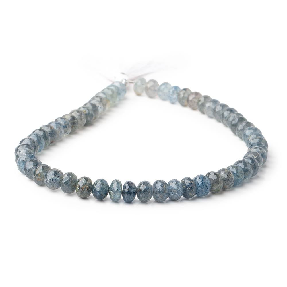 7.5-8mm Apatite in Quartz Faceted Rondelles 12 inch 53 beads - Beadsofcambay.com