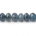 7.5-8mm Apatite in Quartz Faceted Rondelles 12 inch 53 beads - Beadsofcambay.com