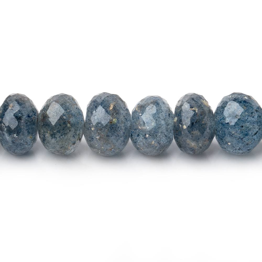 7.5-8mm Apatite in Quartz Faceted Rondelles 12 inch 53 beads - Beadsofcambay.com