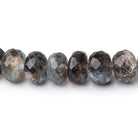 7.5-8mm Copper Moss Aquamarine Faceted Rondelle Beads 18 inch 84 pieces AAA - Beadsofcambay.com