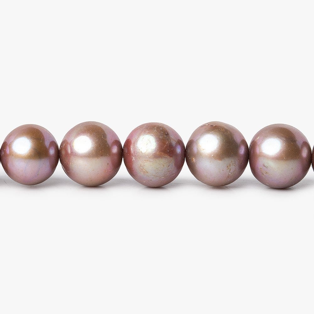 7mm Blush Off Round Freshwater Pearls 15 inch 54 pieces - Beadsofcambay.com