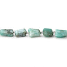 7x5-10x5mm Brazilian Emerald faceted nugget beads 14 inch 33 pieces - Beadsofcambay.com