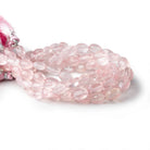 7x5-10x6mm Rose Quartz checkerboard faceted ovals 8 inch 20 beads A - Beadsofcambay.com