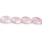 7x5-10x6mm Rose Quartz checkerboard faceted ovals 8 inch 20 beads A - Beadsofcambay.com