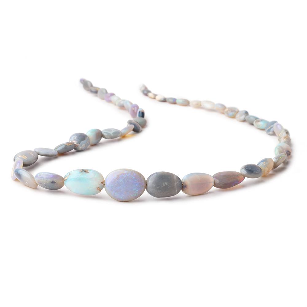 7x5-15x11mm Australian Opal Plain Nugget Beads 18 inch 48 pieces - Beadsofcambay.com