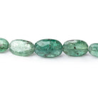 7x5-15x9mm Dark Green Kyanite Faceted Oval Beads 16 inch 46 pieces - Beadsofcambay.com
