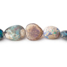7x5-17x12mm Australian Opal & Matrix Plain Nuggets 18 inch 44 Beads - Beadsofcambay.com