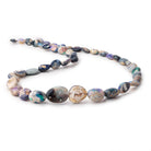 7x5-17x12mm Australian Opal & Matrix Plain Nuggets 18 inch 44 Beads - Beadsofcambay.com