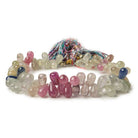 7x5-9x5mm Multi-colored Sapphire & Ruby Plain Tear Drop 8 inch 95 pieces A - Beadsofcambay.com