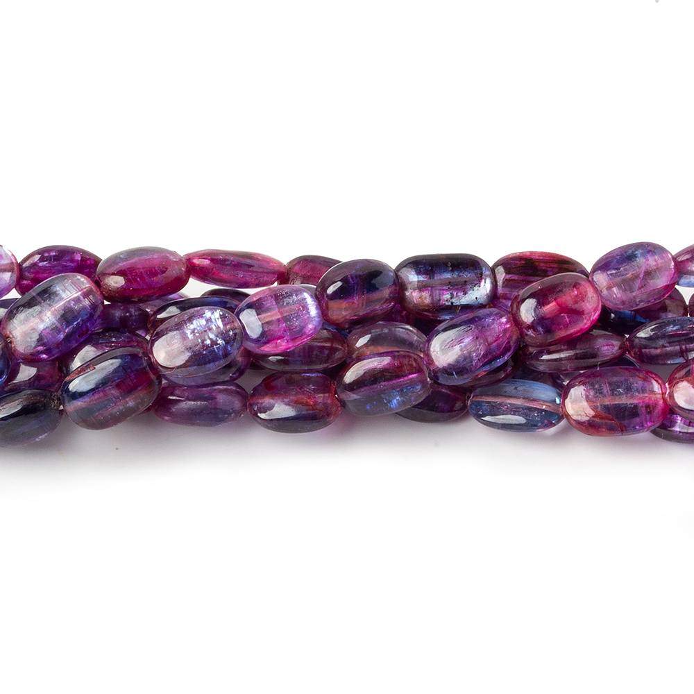 7x5-9x7mm Mystic Kyanite Plain Oval Beads 15 inch 48 pieces - Beadsofcambay.com