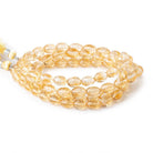 7x6-10x7mm Citrine Faceted Olive Beads 16 inch 44 pieces AA - Beadsofcambay.com