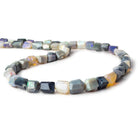 7x6-11x9mm Multi Color Australian Opal faceted nuggets 18 inch 50 beads AA - Beadsofcambay.com