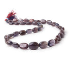 7x6-16x10mm Bloodshot Iolite-Sunstone Plain Oval Beads 16 inch 36 pieces - Beadsofcambay.com